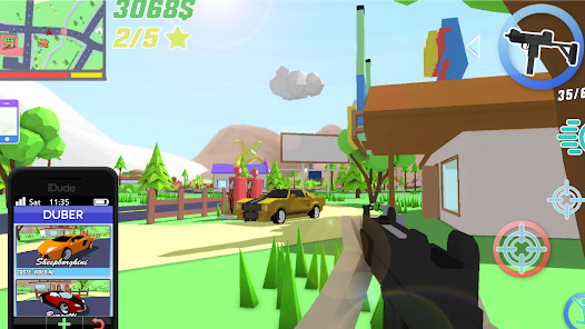 Dude Theft Wars: Online FPS Sandbox Simulator(Mod Menu) screenshot image 22_playmods.games