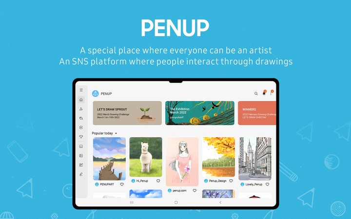 PENUP - Share your drawings_playmod.games