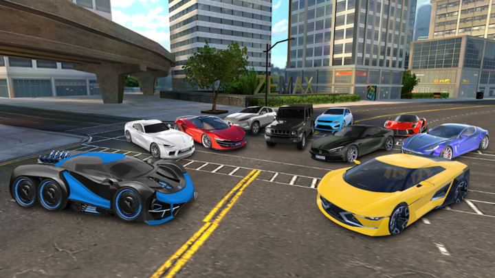 Racing in Car 2021(Unlimited Money)_playmod.games