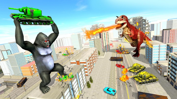 Gorilla Games: Rampage games Ảnh chụp màn hình trò chơi