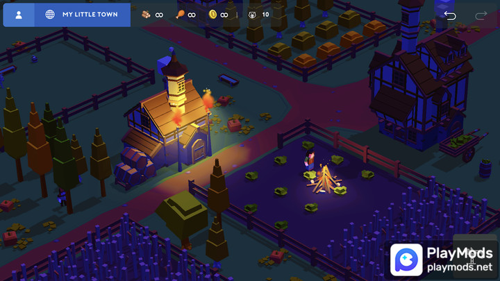 Pocket Build - Unlimited open-world building game(موارد غير محدودة) screenshot image 3
