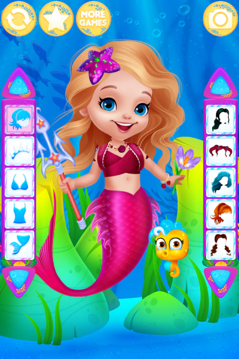 Descargar Niñas Sirenas Juegos de Vestir MOD APK para Android Descargar Niñas Sirenas Juegos de Vestir MOD APK para Android