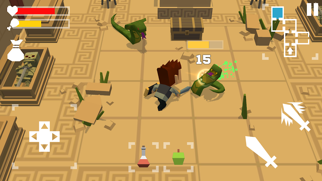 Treasure Dungeon - Action RPG_playmods.net