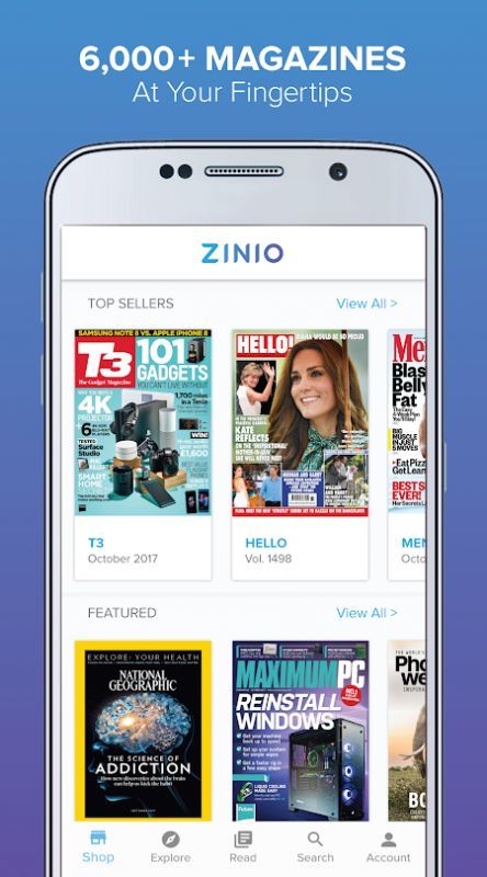 ZINIO – Magazine Newsstand(MOD)