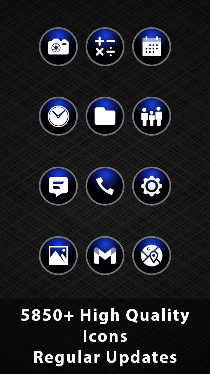 Glossy Blue Icons