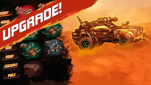 Road Warrior: Nitro Car Battle(لا اعلانات) screenshot image 4