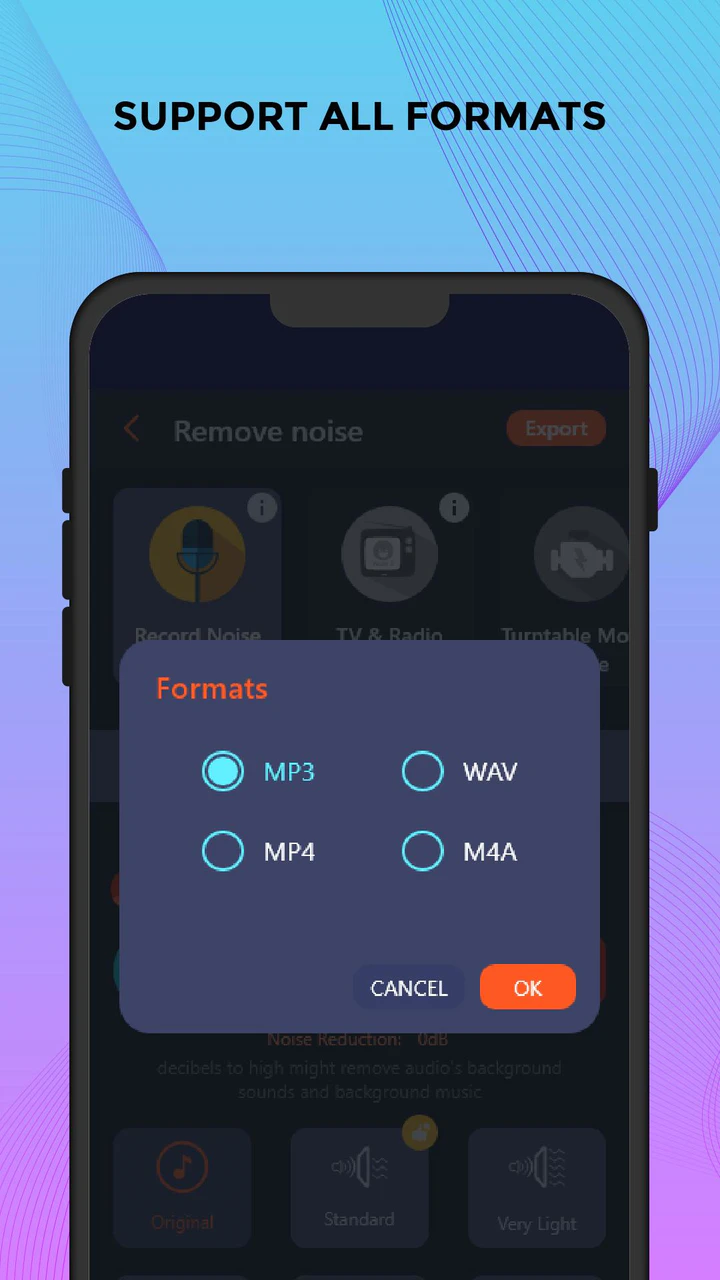 Download Remove Noise: Reduce Noise Mp3 Mod Apk V1.1 For Android