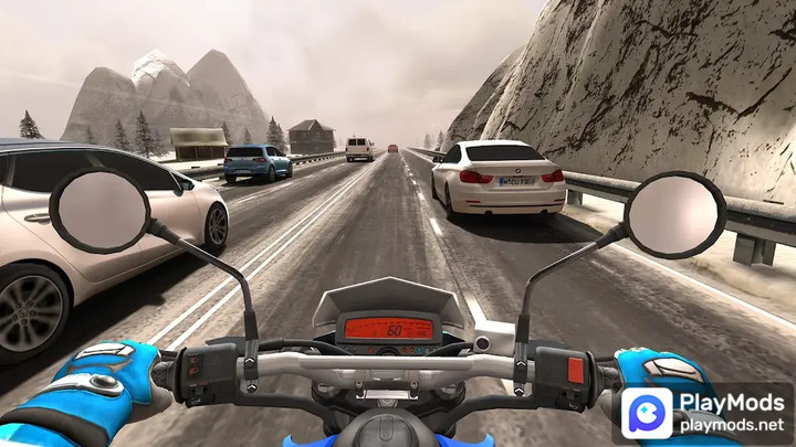 Traffic Rider(Unlimited Money) screenshot image 2_playmod.games