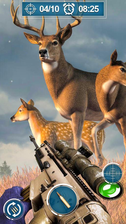 Wild Hunter: Dino Hunting Game Ảnh chụp màn hình trò chơi