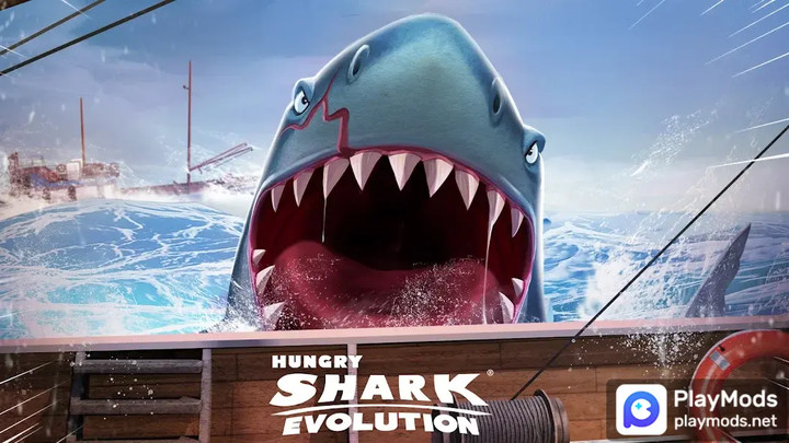 Hungry Shark Evolution(Unlimited coins/Gems) screenshot image 1_playmod.games