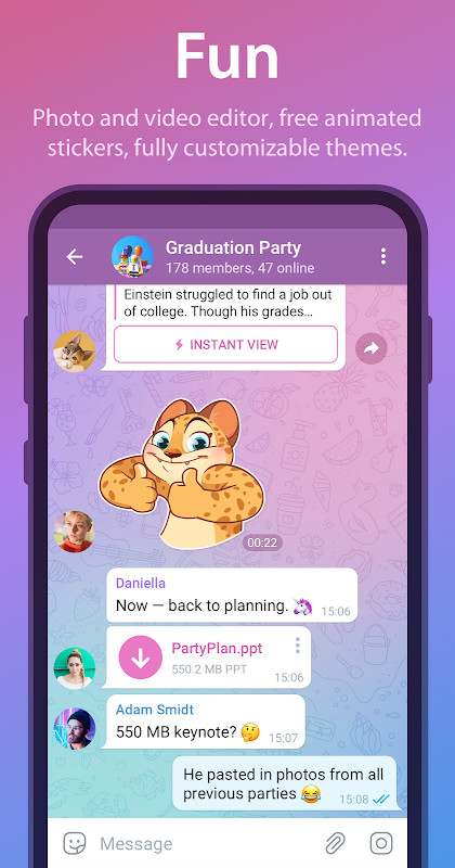 Telegram Ảnh chụp màn hình trò chơi
