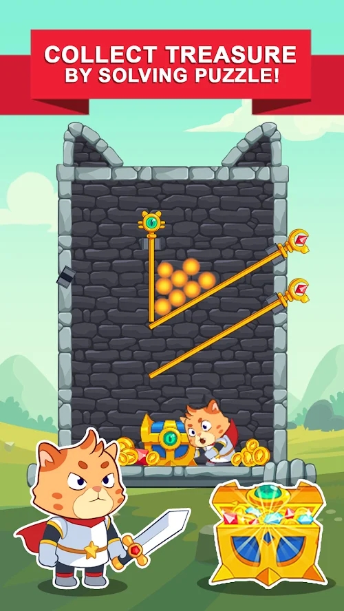 Cat Game - How to Loot(Large gold coins)