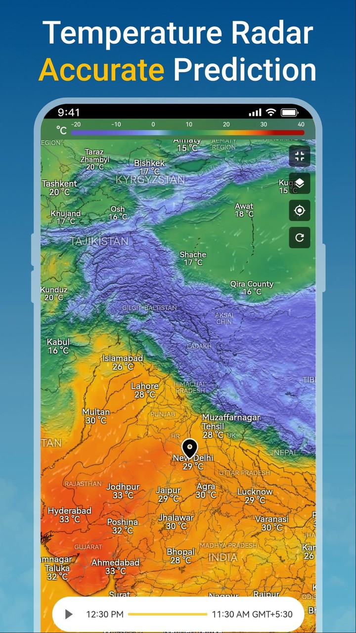 Weather Forecast - Weather app Ảnh chụp màn hình trò chơi