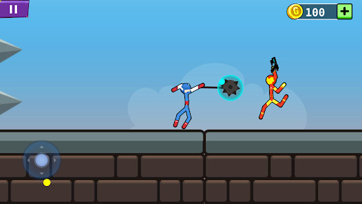 Stickman Battle : 2 Player‏(خالية من الاعلانات ومكافأة) screenshot image 11