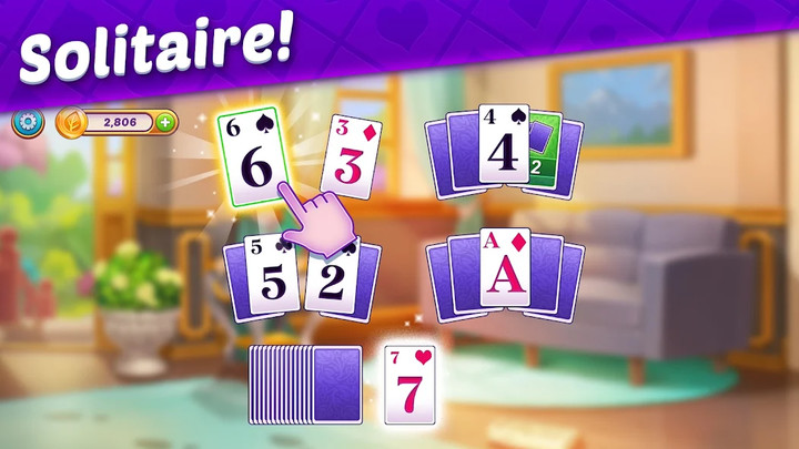 Solitaire Story - Ava's Manor: Tripeaks Card Game(free purchase)_modkill.com