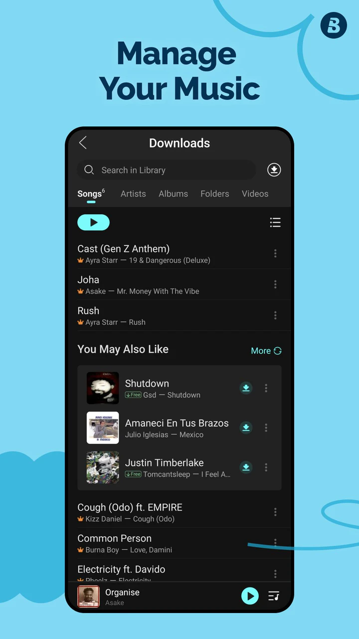 Audiomack Stream Music Offline Premium Mod Apk