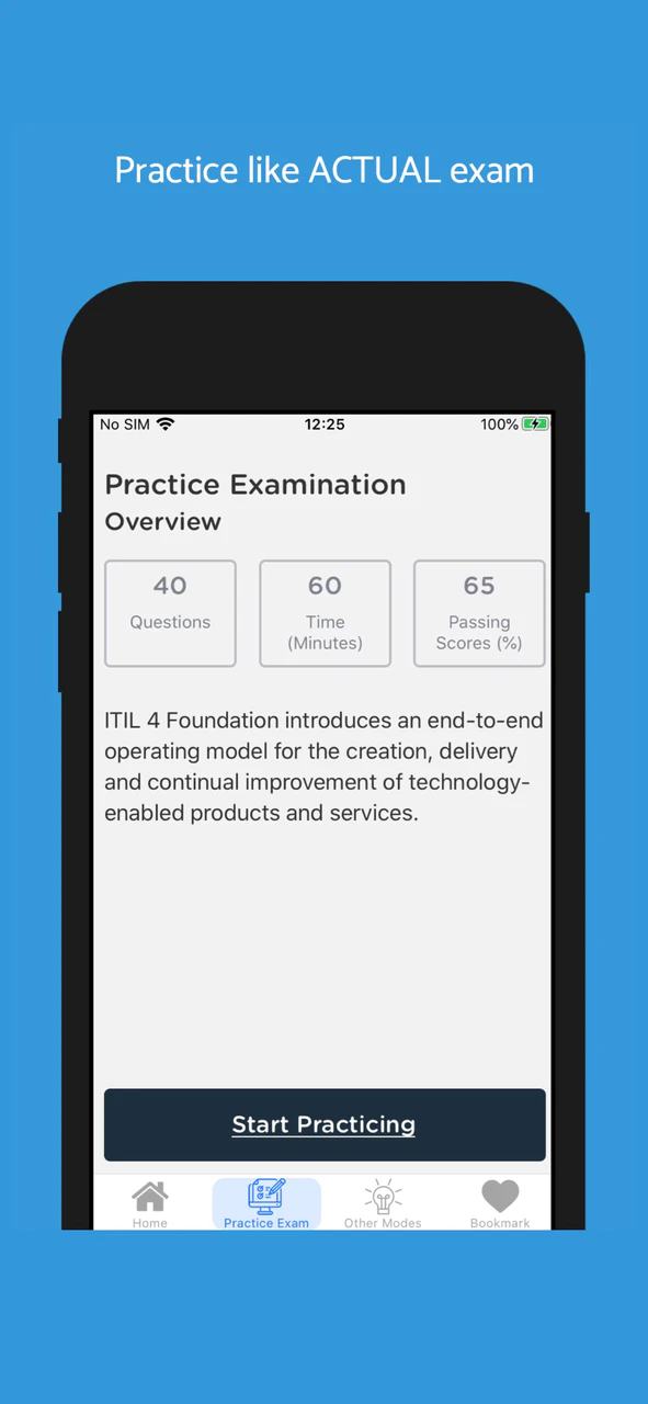 ITIL-4-Foundation Prüfungsinformationen
