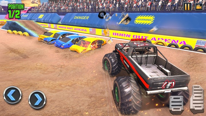 Demolition Derby Truck Stunts Ảnh chụp màn hình trò chơi