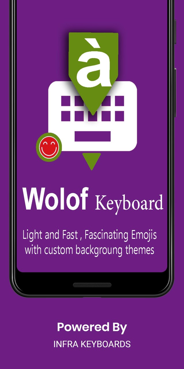Wolof English Keyboard : Infra