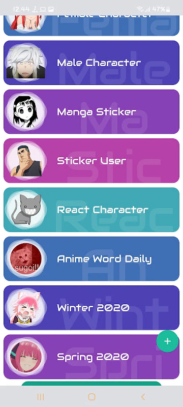 Download 100K Anime Stickers For WhatsApp (WAStickerApps) MOD APK  for  Android