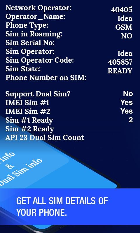 Network/WIFI Info & Sim Query Ảnh chụp màn hình trò chơi