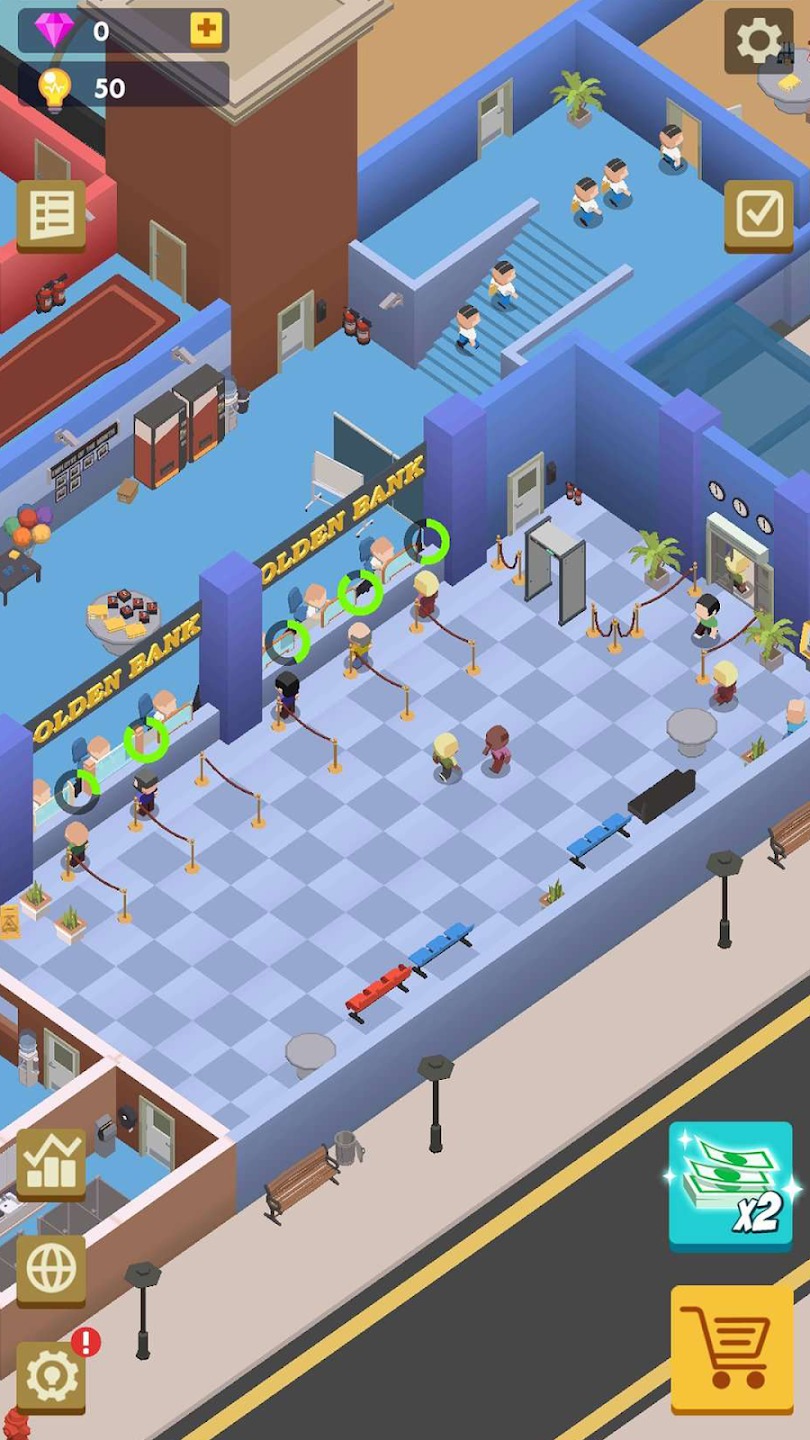 Idle Bank(Mod menu) Game screenshot  2