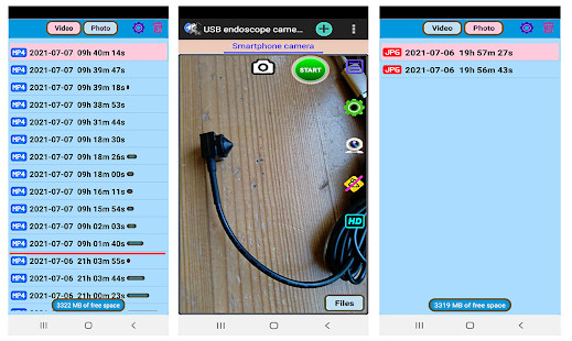 USB Endoscope app Android 10