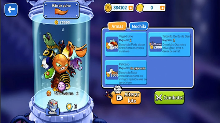 Crazy Octopus(Không quảng cáo) screenshot image 3 Ảnh chụp màn hình trò chơi