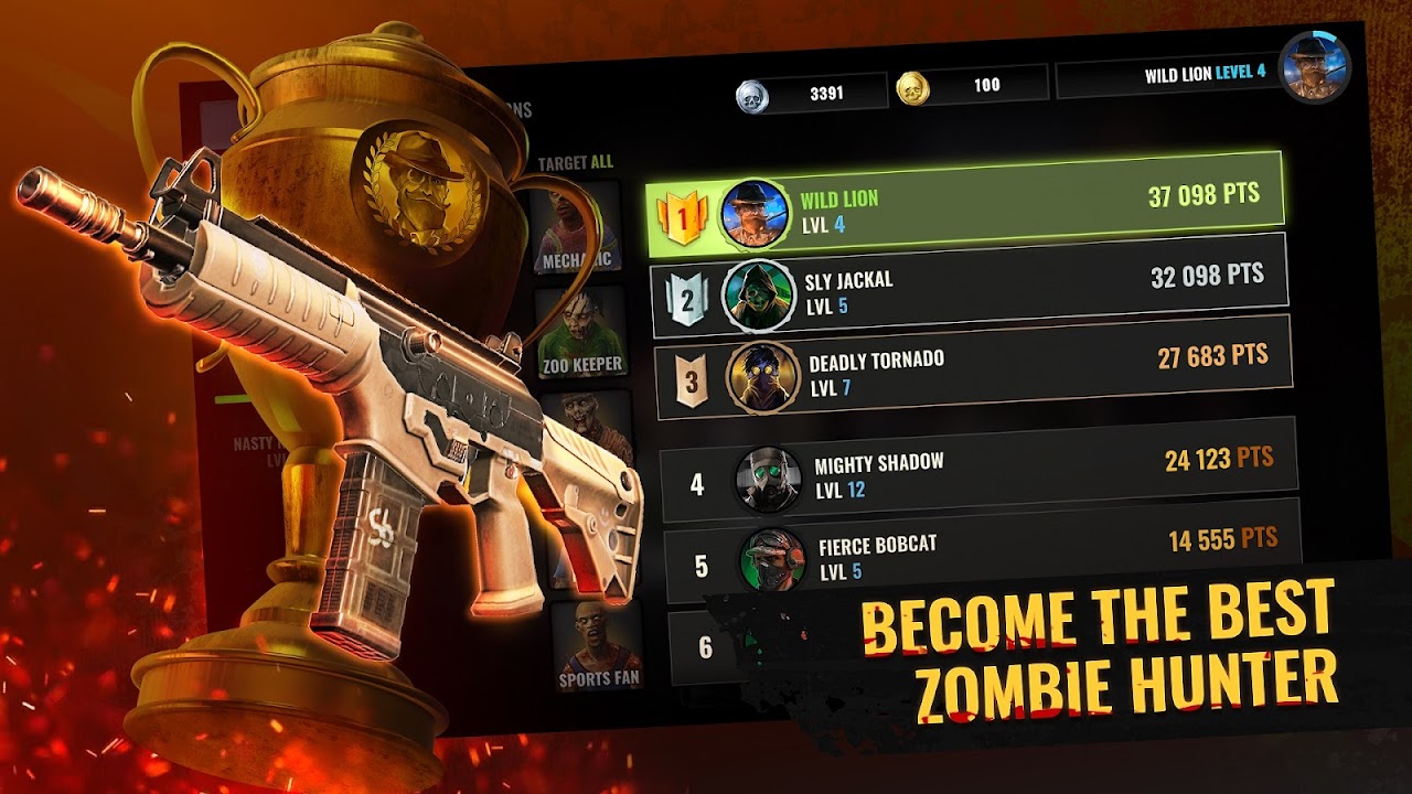 Undead Clash: Zombie Games 3D_playmods.net