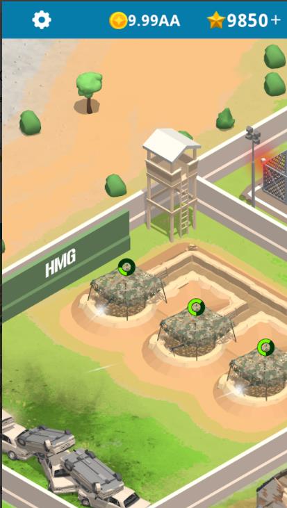 Idle Army Base: Tycoon Game(Unlimited Stars)