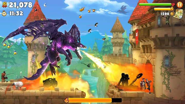 Hungry Dragon(Unlimited Money) screenshot image 1_playmods.games