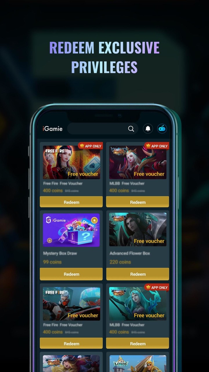 iGamie Ảnh chụp màn hình trò chơi