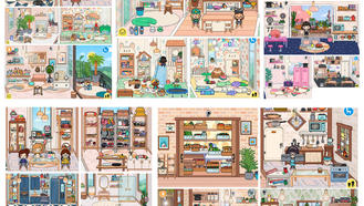 Convenience Store(Little Bear Cafe ) For Toca Life World Mods