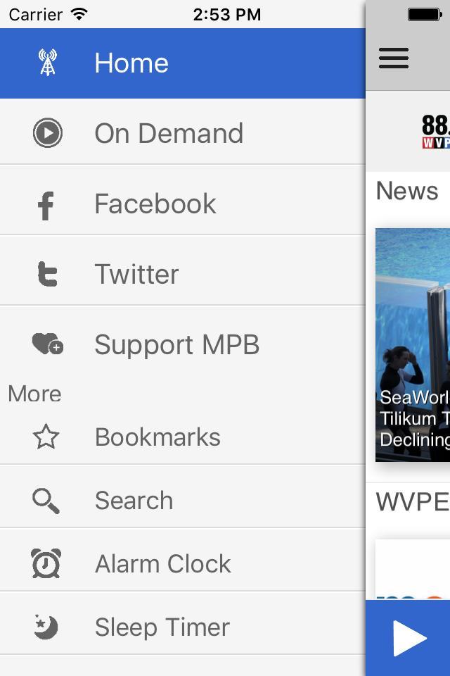 WVPE Public Radio App
