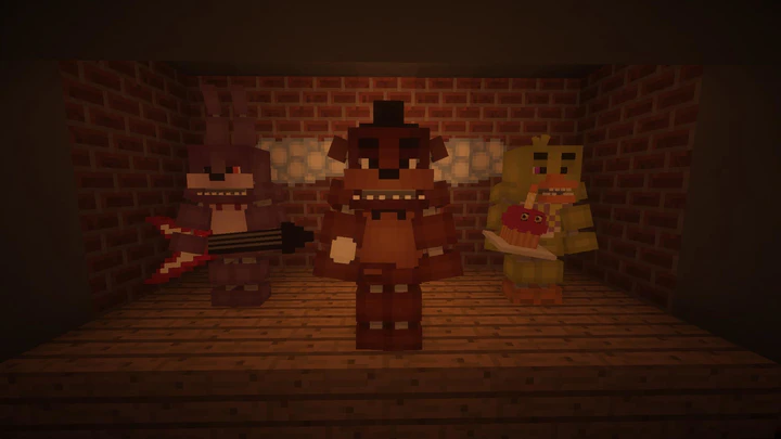 下载安卓版fnaf Mods For Minecraft Pe V1 0 0 Mod Apk