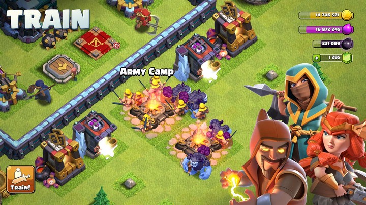 Clash of Clans Ảnh chụp màn hình trò chơi