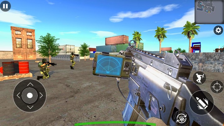 Fps banduk game 3d gun strike‏