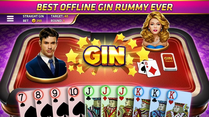 Gin Rummy -Gin Rummy Card Game_playmod.games