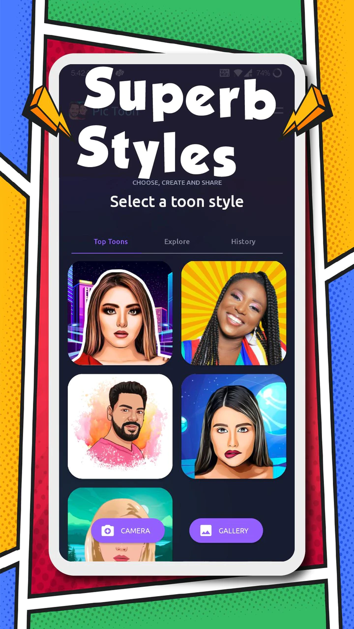 Download Cartoon Photo Editor MOD APK v Toon App for Android Download Cartoon Photo Editor MOD APK v Toon App for Android