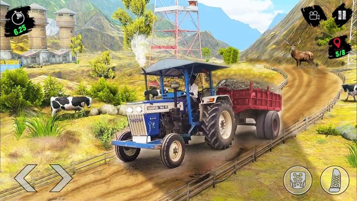 Off-road Tractor Driving Games