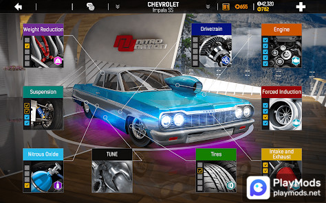 Nitro Nation Drag  Drift Car Racing Game(MOD Menu) screenshot image 3_playmod.games