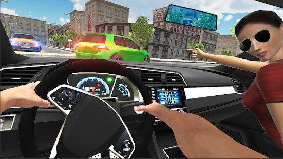 Car Simulator Civic(Get rewarded for not watching ads) screenshot
