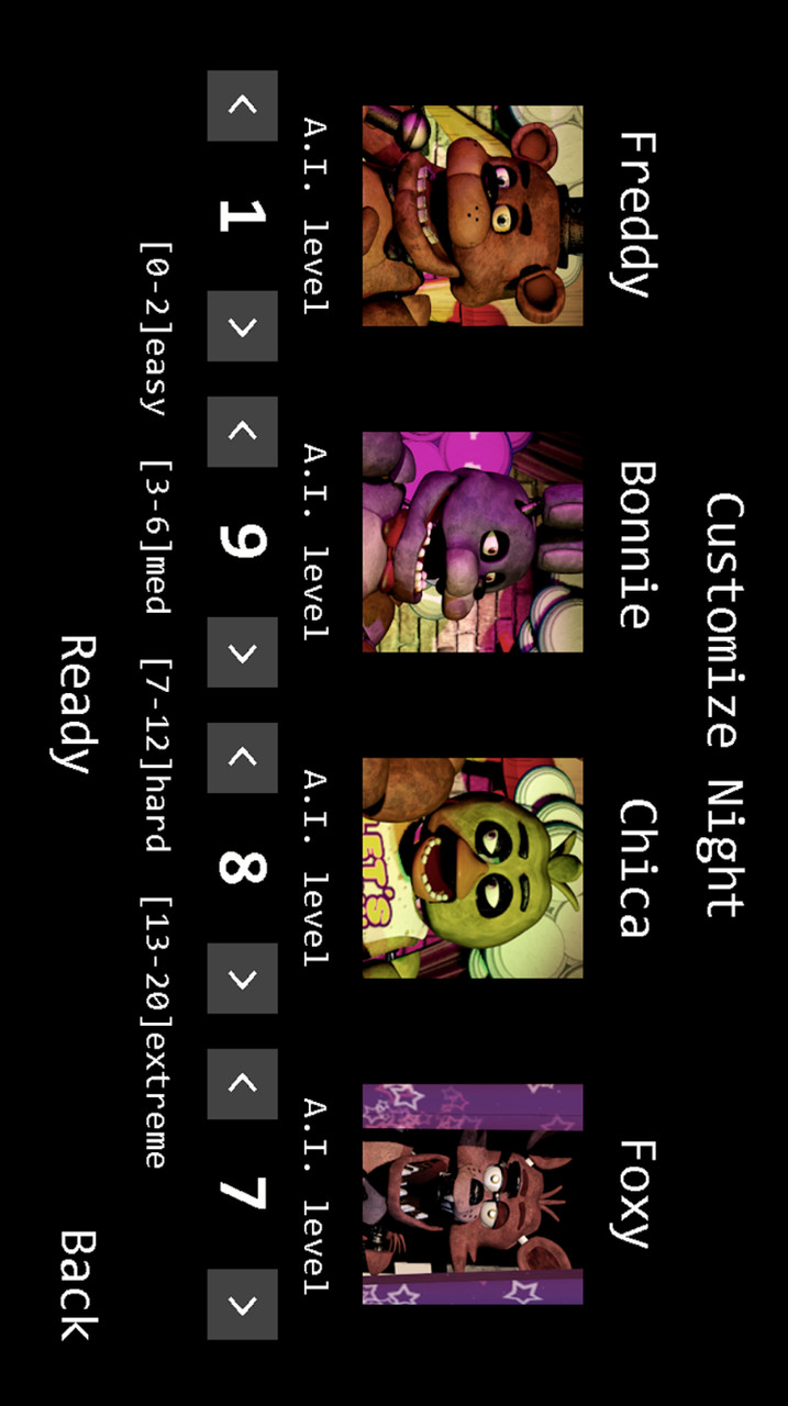 Five Nights at Freddy(Unlock All) screenshot image 2_playmods.games