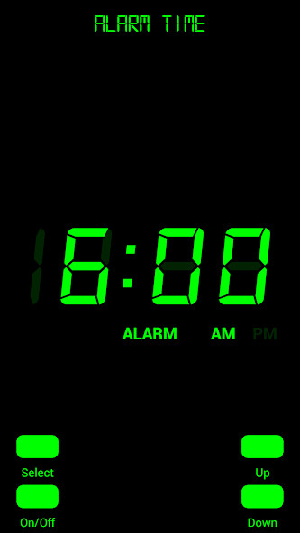 Digital Alarm Clock(Được trả tiền miễn phí) screenshot image 1 Ảnh chụp màn hình trò chơi