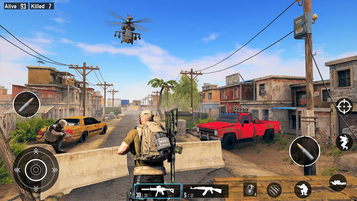 Commando Gun Shooting Games(Weak enemy) screenshot image 1_modkill.com