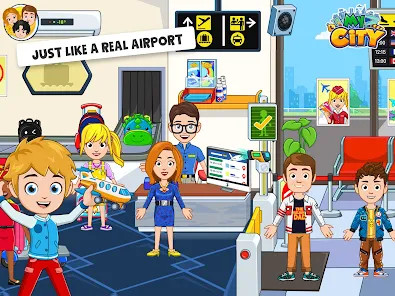 My City  Airport(Paid games free) screenshot image 15_playmod.games