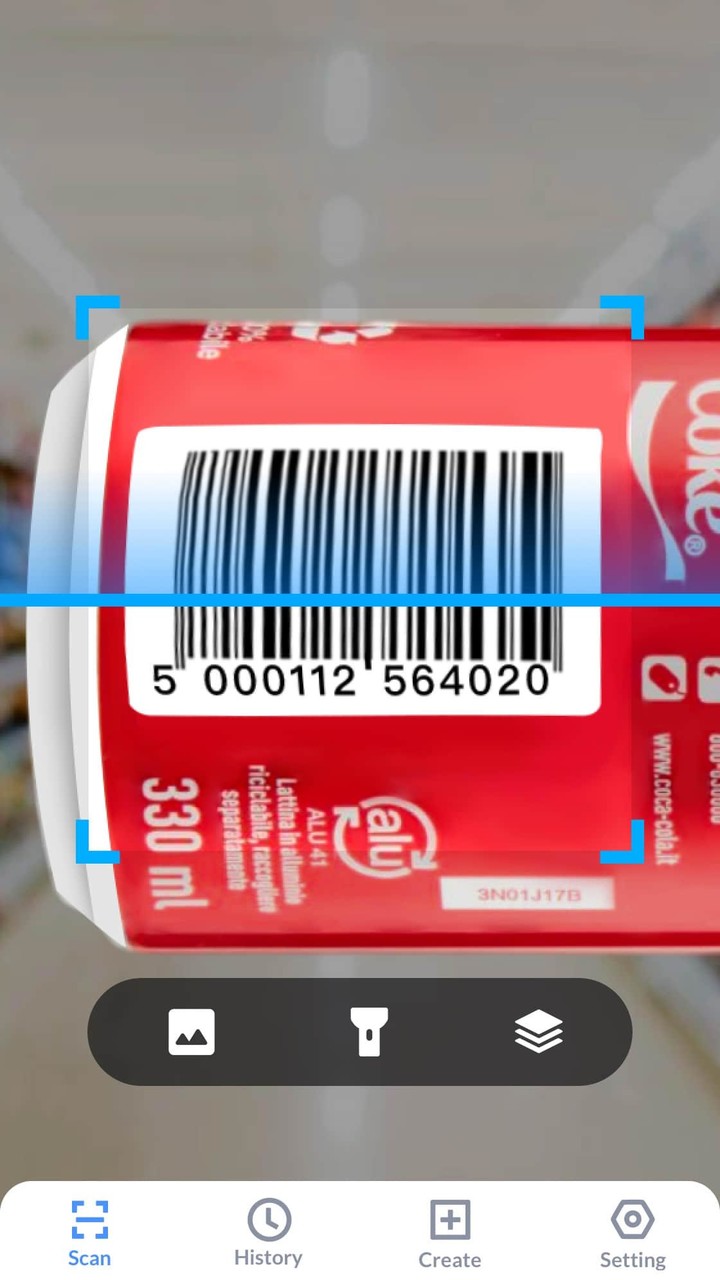 قارئ الباركود ، ماسح الرمز QR‏