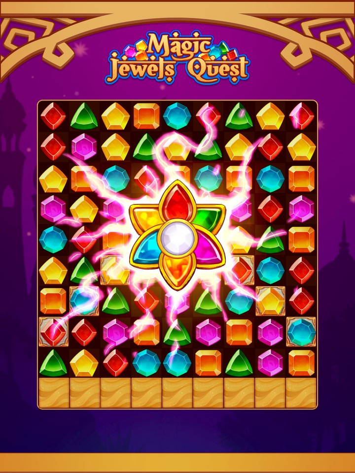 Magic Jewel Quest: Match 3‏