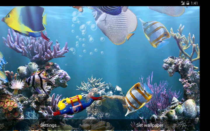 Descargar El acuario real -Fondo animado MOD APK para Android Descargar El acuario real -Fondo animado MOD APK para Android