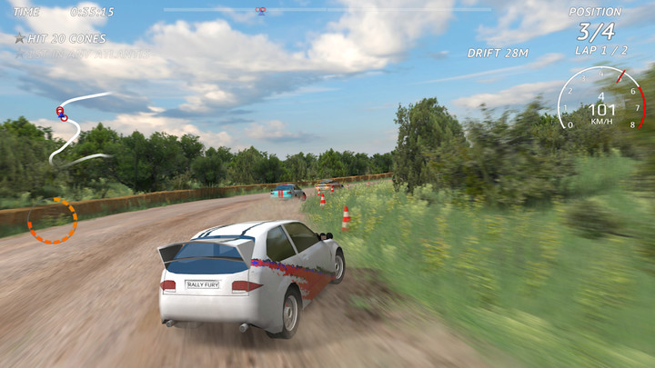 Rally Fury - Đua xe cực chất(tiền không giới hạn) screenshot image 1 Ảnh chụp màn hình trò chơi